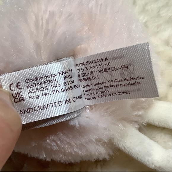 Bunnies by the Bay Plush Ballerina Bunny Rabbit 101022 Stuffed Animal Toy 🩰 - Picture 12 of 14